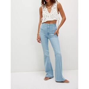 We The Free Light Blue Flare Jeans 26 short sold out